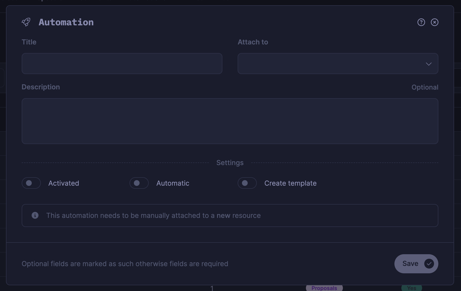 Easily list and filter your projects - organized by default