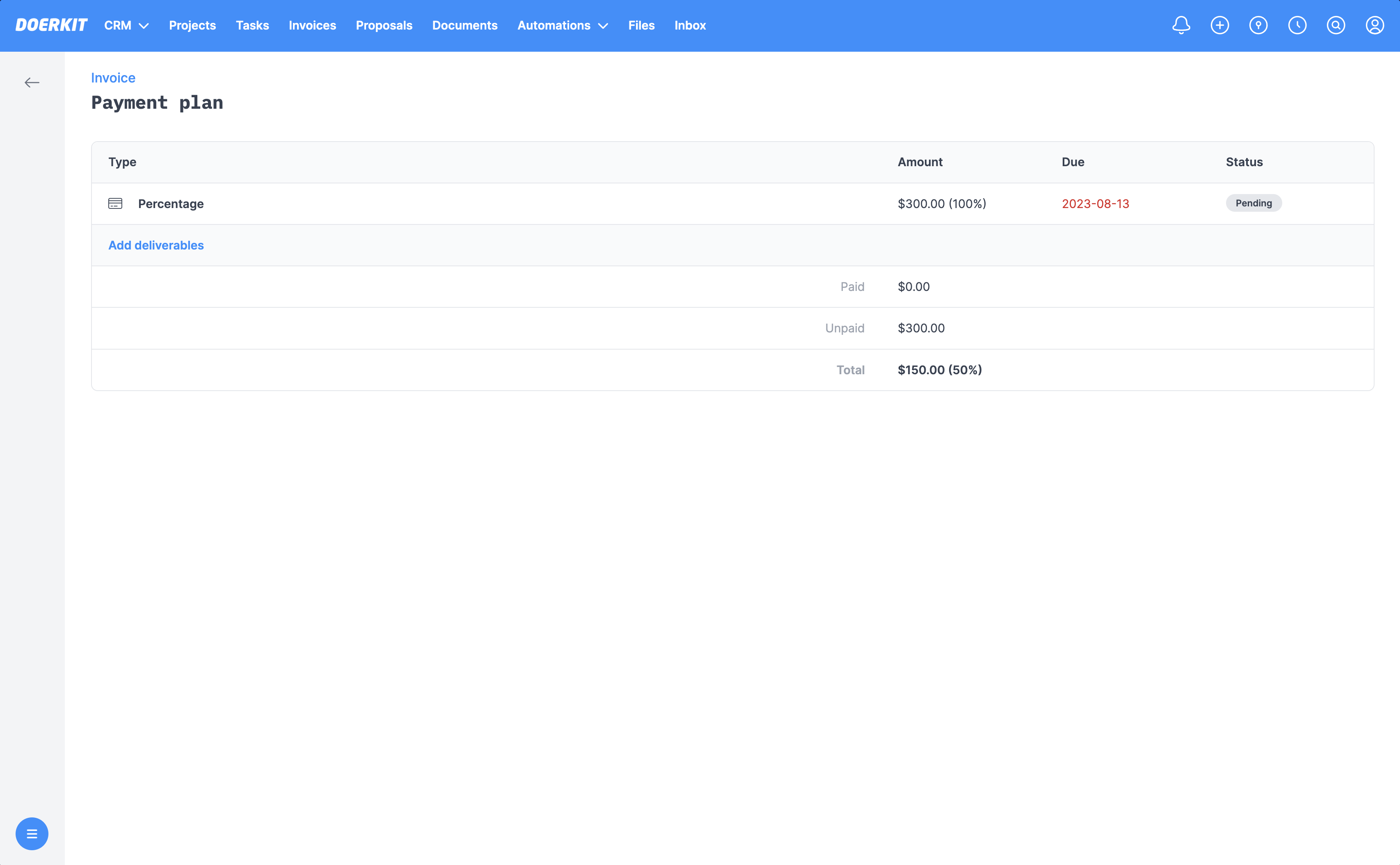 Let your clients split payments into nifty installments