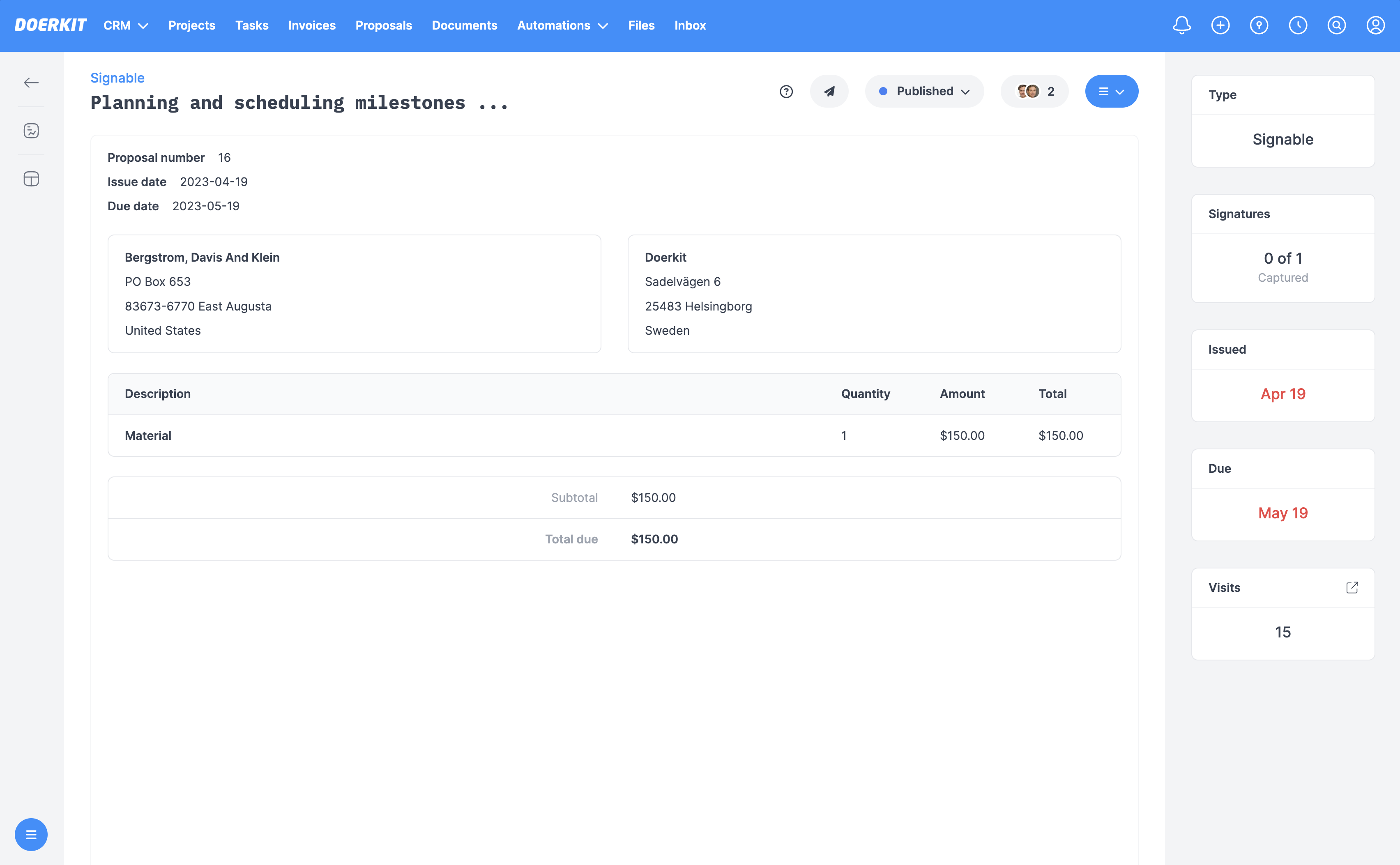 Source leads, track deals and win more business