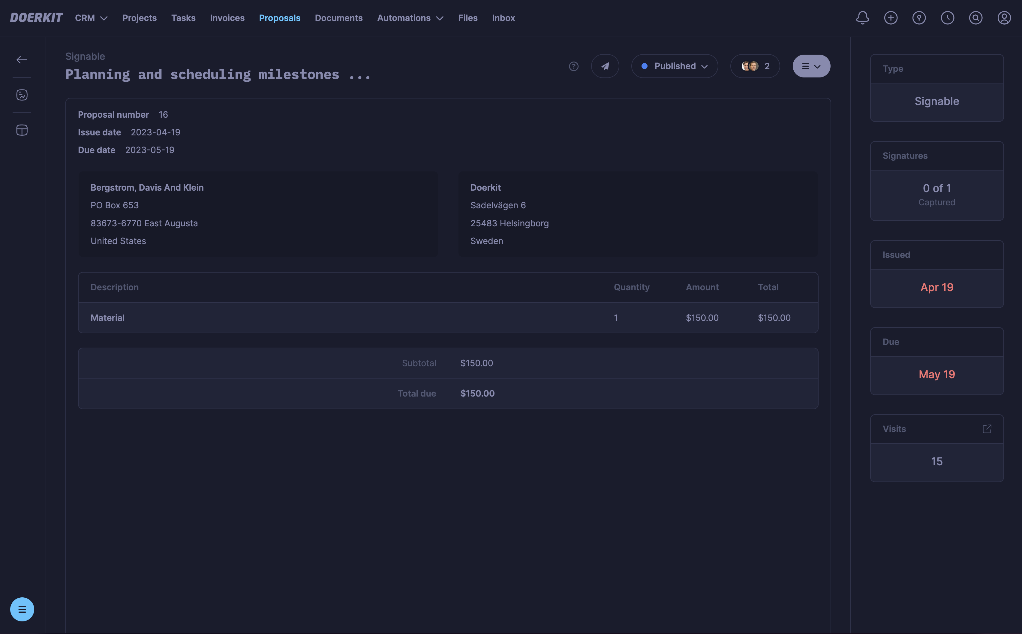Source leads, track deals and win more business